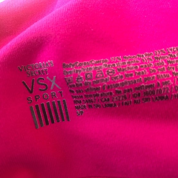 Victoria's Secret VSX Sports Bra Strappy Exercise Workout - Picture 11 of 11